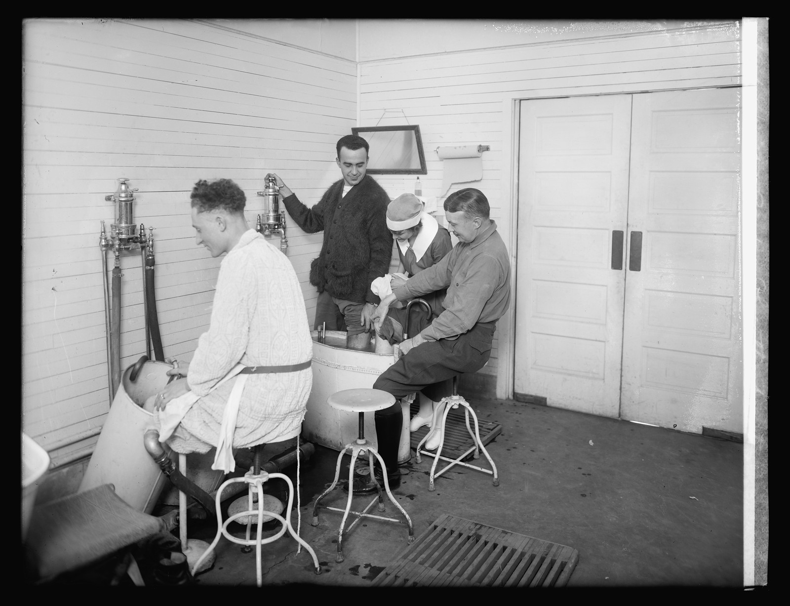 Walter Reed Physiotherapy story, [between 1920 and 1921] — historic photograph