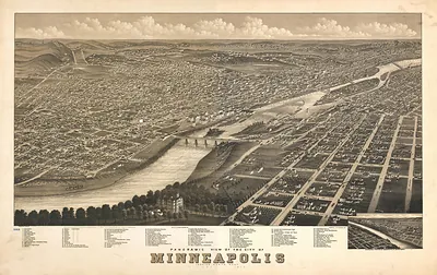 MN Minneapolis 1879 MAP