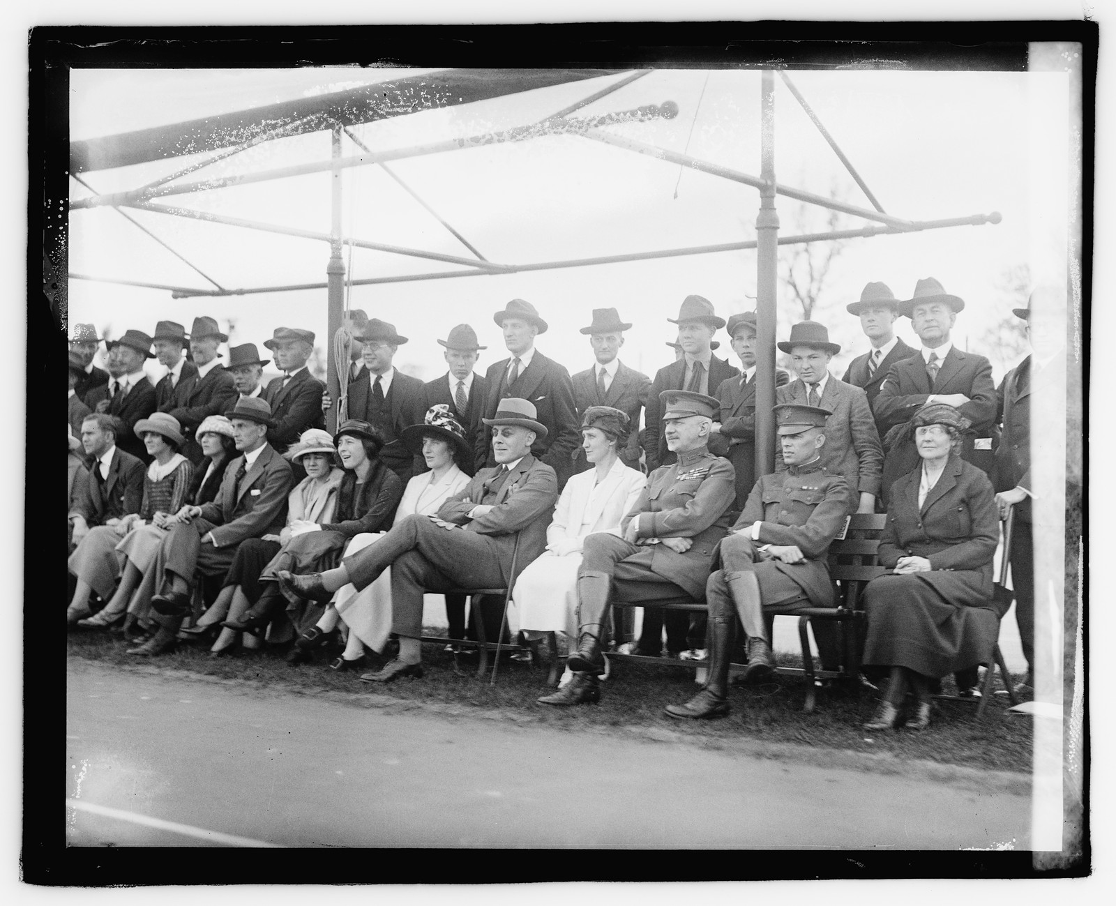 Geddes at Col. Club, 5/7/21, [19]21 May 7. — historic photograph