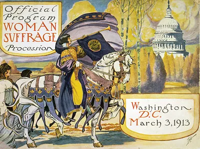Official Program: Woman Suffrage Procession, Washington, D.C., March 3, 1913