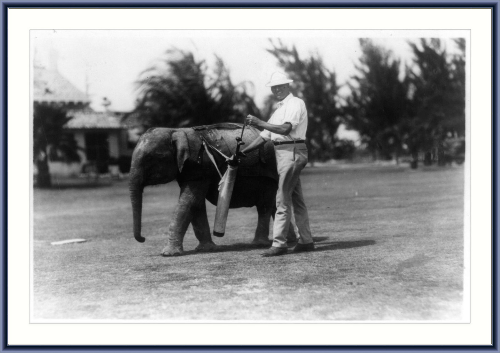 [Caddie and golfer at Miami Beach, Fla.], [between 1930 and 1952] — historic photograph