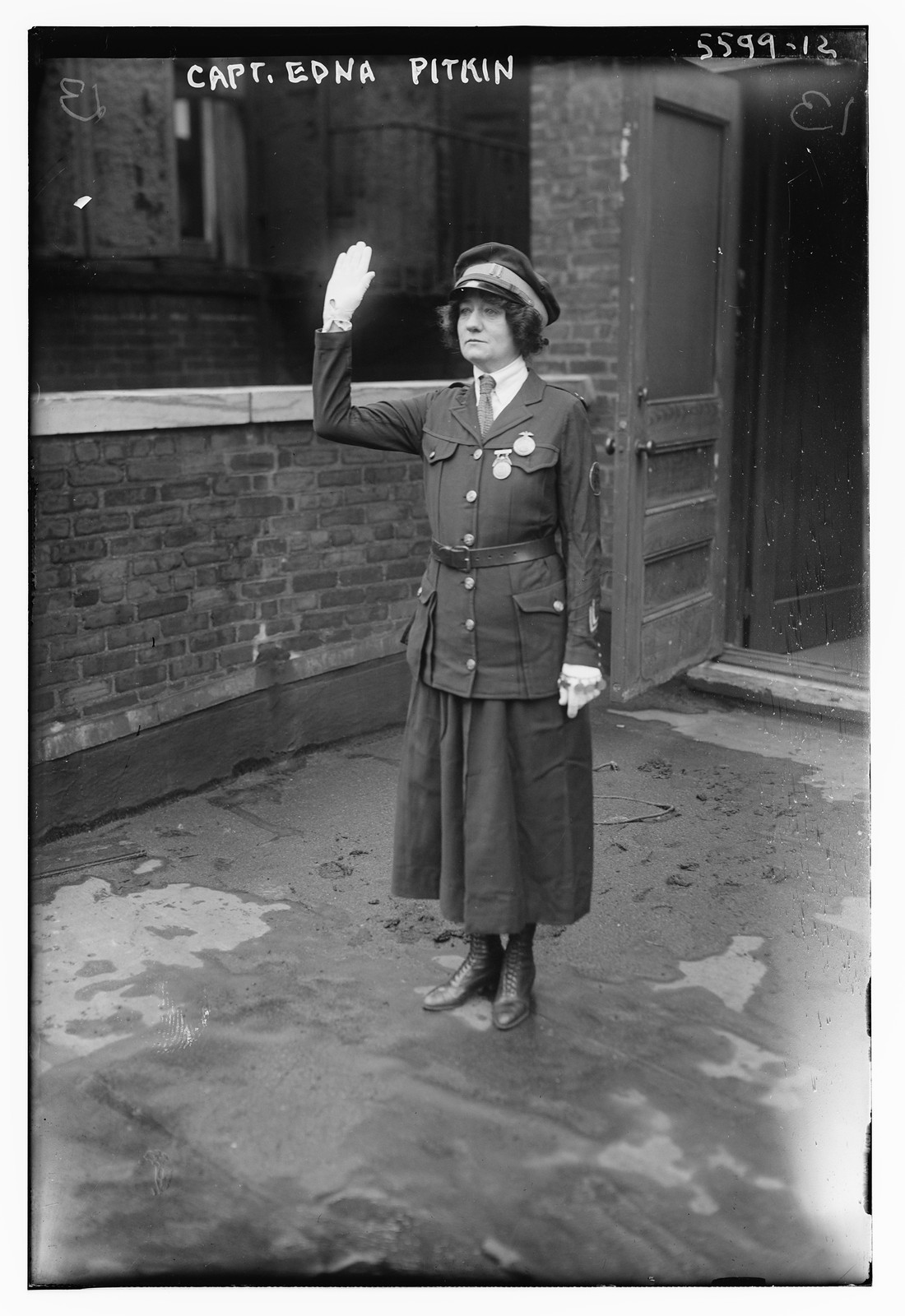 Capt. Edna Pitkin (Police Force), n/a — historic photograph