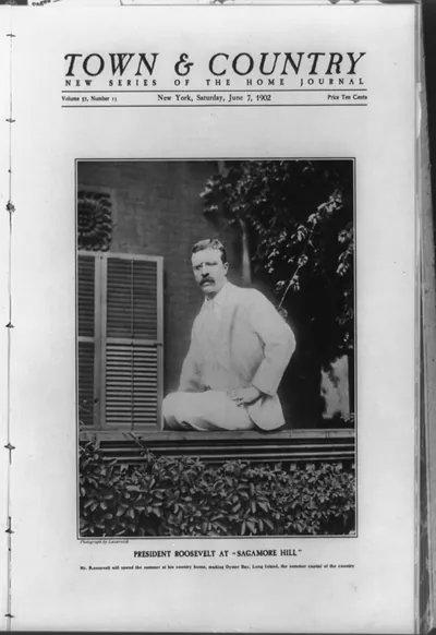 President Roosevelt at Sagamore Hill