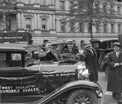 Thanksgiving Turkey For The President, 11/26/29