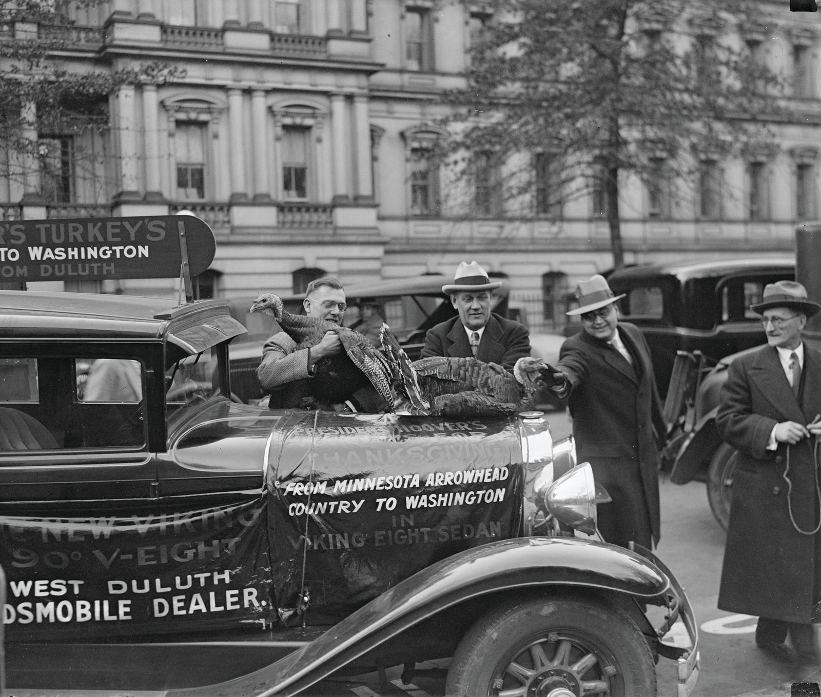 Thanksgiving Turkey For The President, 11/26/29, November 26, 1929 — historic photograph