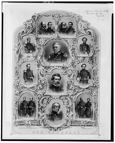 Our generals / J.H. Bufford's, lith., Boston.