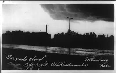 Tornado cloud, Gothenburg, Nebraska