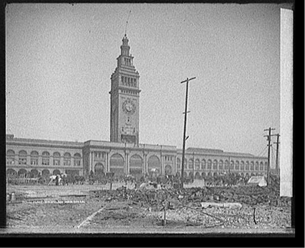 Ferry Building, San Francisco, Cal., c1906. — historic photograph