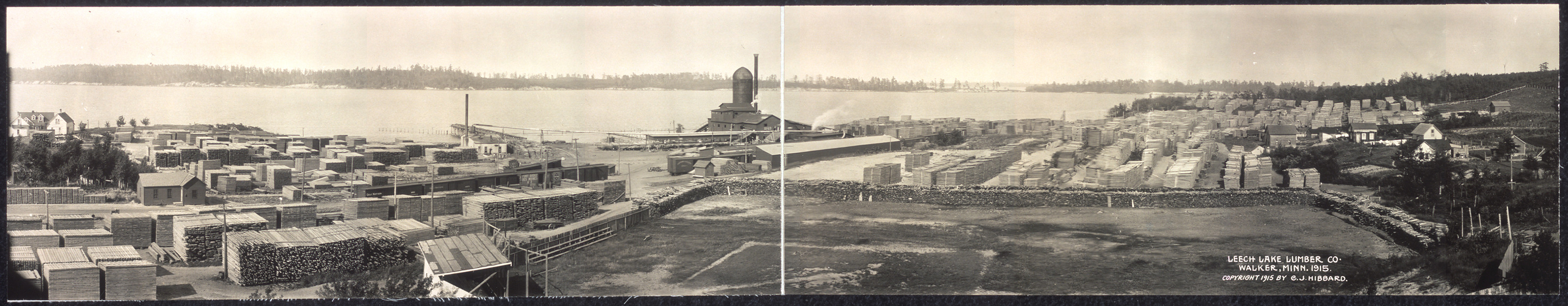 Leech Lake Lumber Walker, Minnesota, 1915, 1915 — historic image