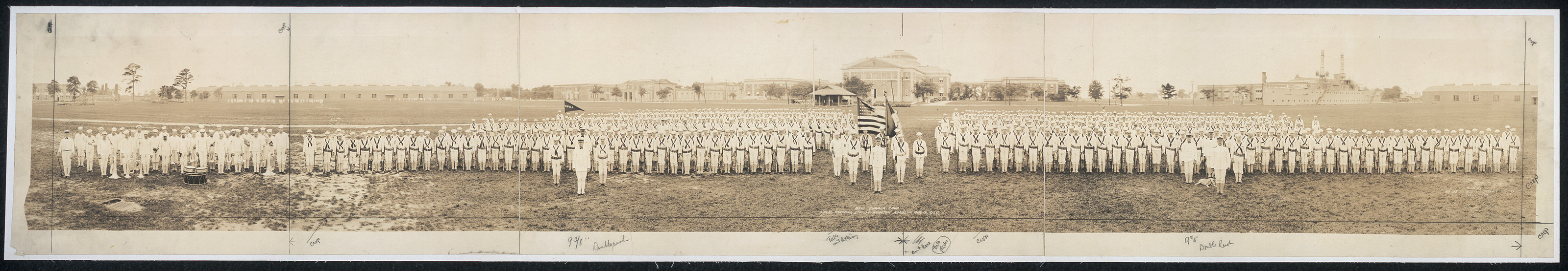 Summer camp, Hampton Roads, Virginia, 1920, 1920 — historic image
