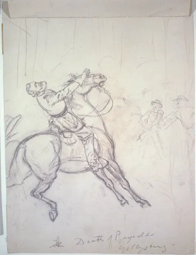 The death of Reynolds Gettysburg