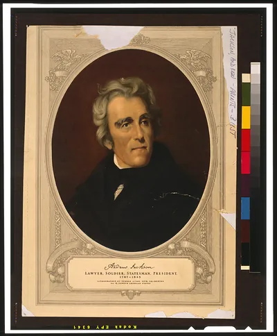 Andrew Jackson, lawyer, soldier, statesman, president / lithographed by Forbes Litho. Mfg. Co., Boston.