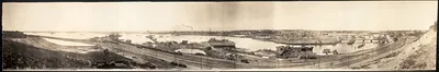 Providence harbor & the four bridges, Rhode Island, 1910