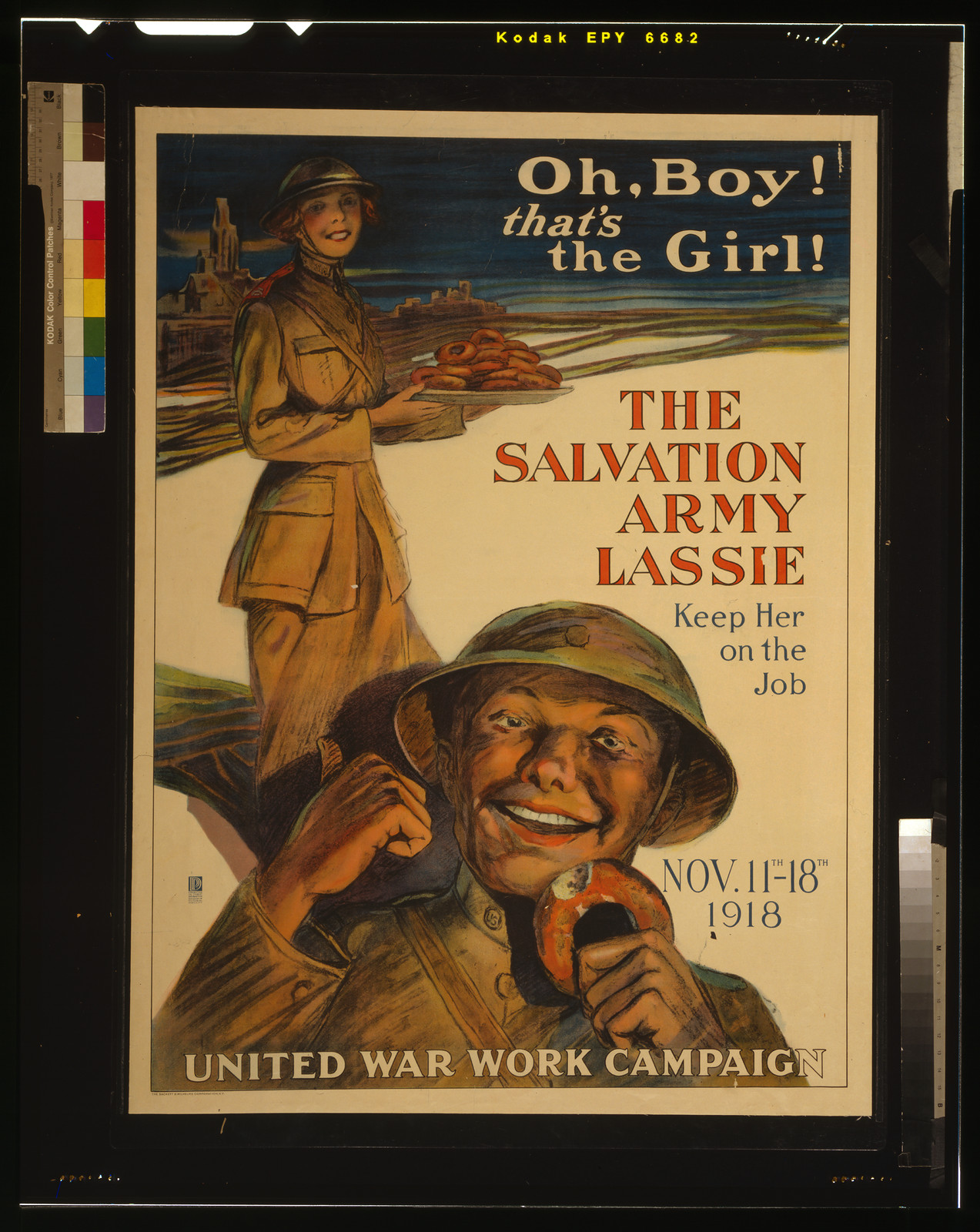 Oh Boy! That's the Girl! The Salvation Army Lassie, 1918 — historic image