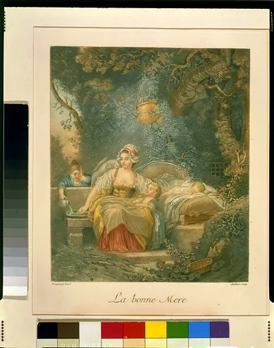 La bonne mere / Fragonard Pinxt. ; Audebert Sculp.
