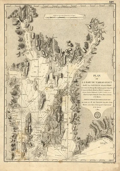 Narraganset Bay, Rhode Island, 1780