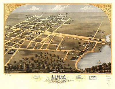 Loda, Illinois, 1869
