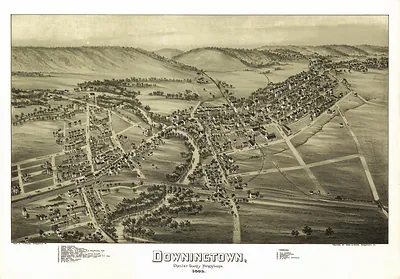Downingtown, Chester County, Pennsylvania, 1893