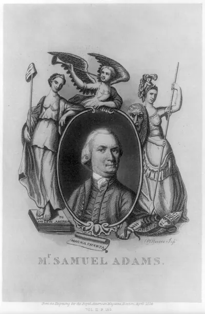 [Samuel Adams, 1722-1803, bust, facing right]