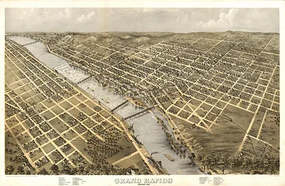 Grand Rapids, Michigan, 1868