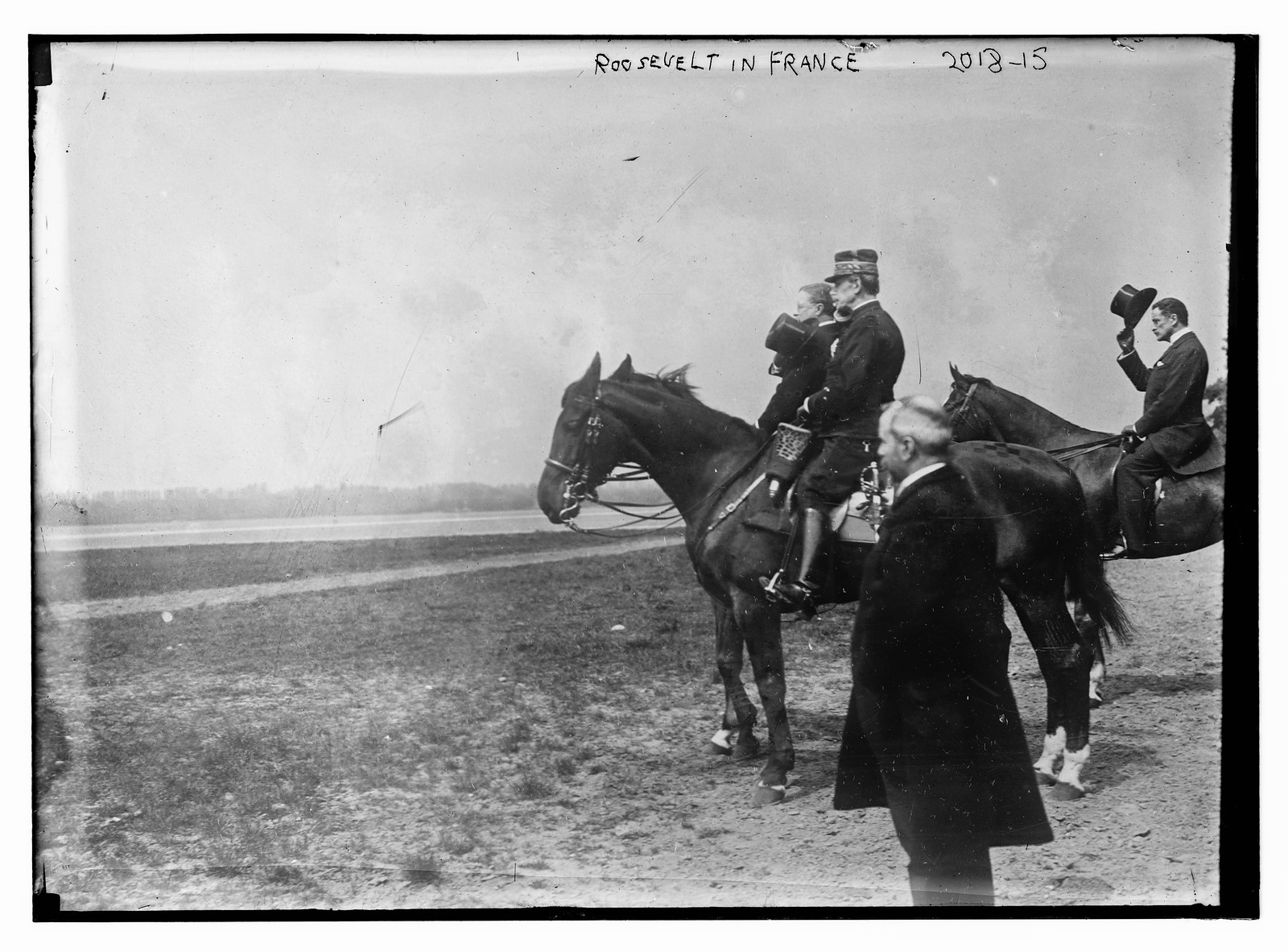Roosevelt in France, n/a — historic photograph