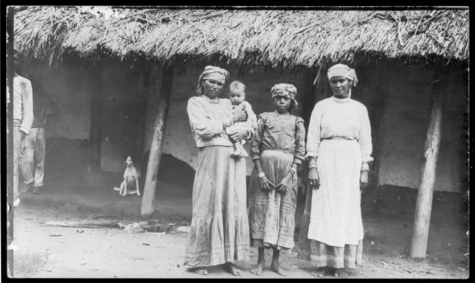 Coolie (E. Indian) laborers, Jamaica, [ca. 1910] — historic photograph