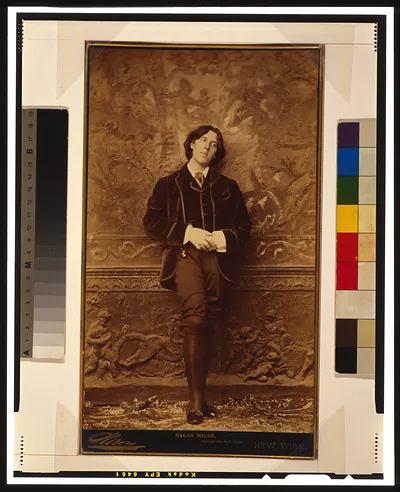 Oscar Wilde / Sarony.