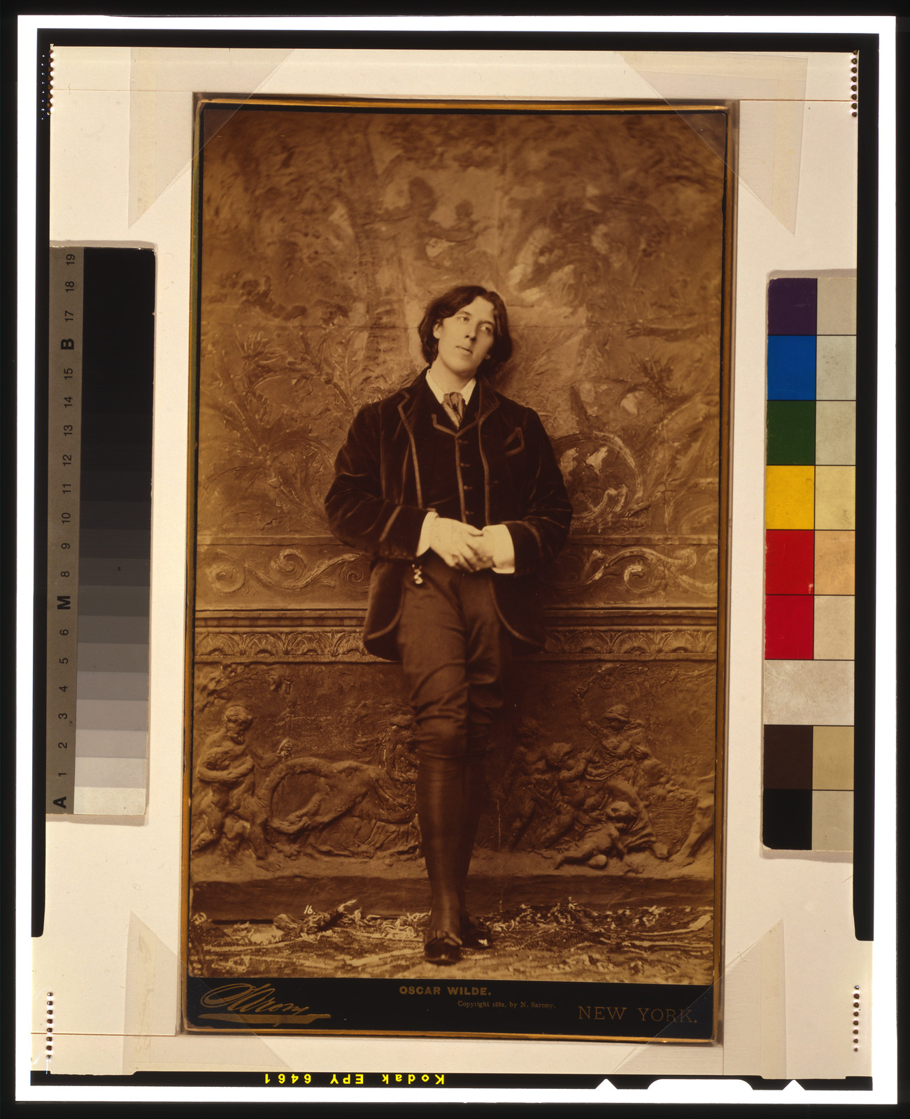 Oscar Wilde / Sarony., c1882. — historic photograph