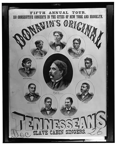 Donavin's Original Tennesseans slave cabin singers.
