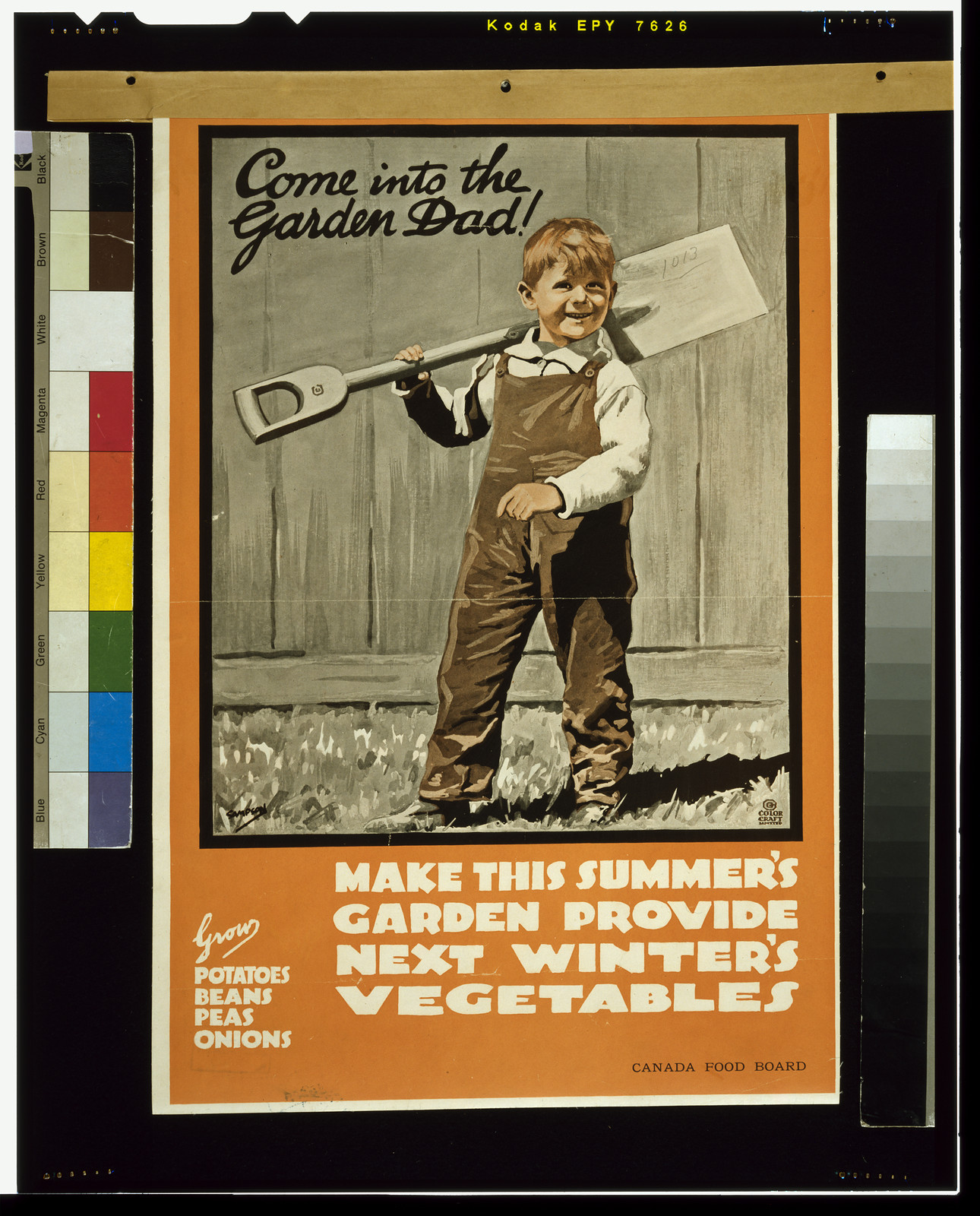 Come into the garden Dad! / Sampson., 1914 — vintage poster