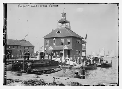 N.Y. Yacht Club Landing - Newport