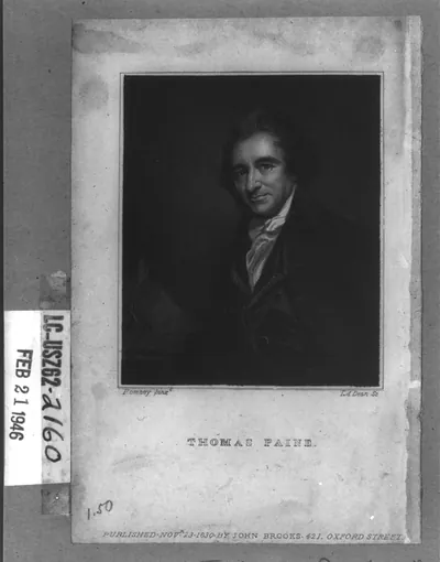Thomas Paine / Romney pinxt. ; T. A. Dean sc.