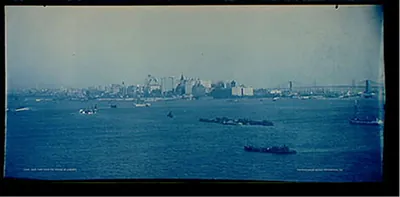 New York from the Statue of Liberty