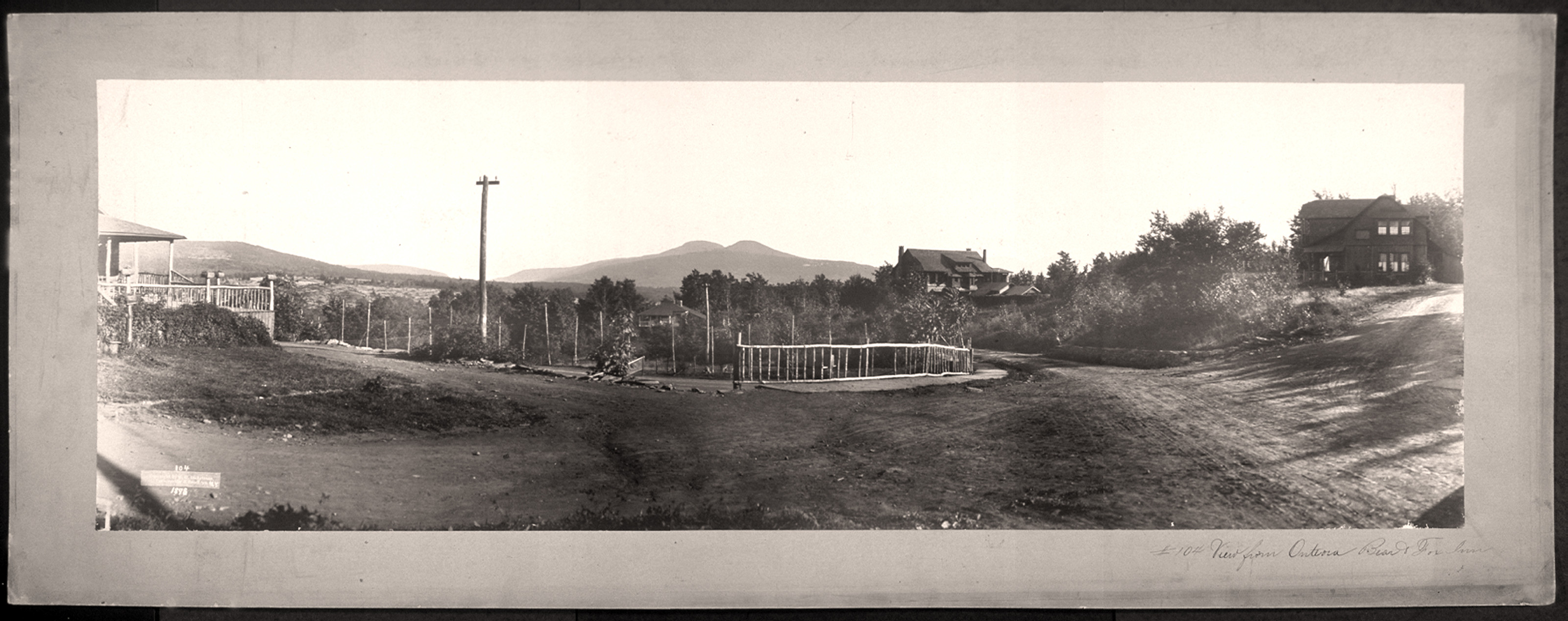 Onteora Bear-Fox Inn Tannersville, New York, 1898, 1898 — historic image