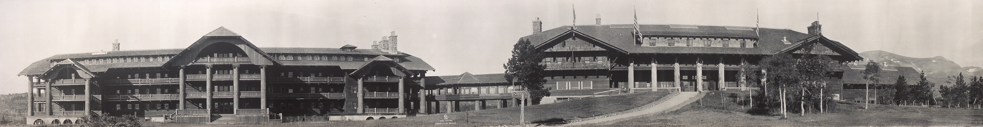 Glacier Park Hotel, Montana, 1916, 1916 — historic image