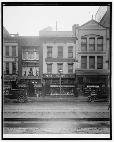 M.A. Leese, 9th St. store, [Washington, D.C.]