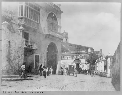 [The Custom House Gate, Havana]