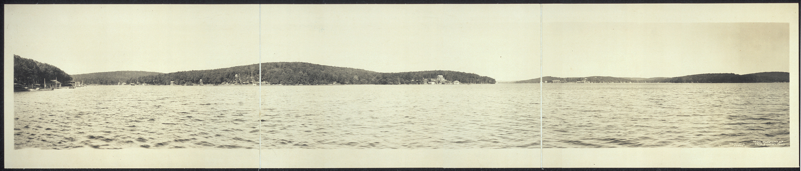 Lake Hopatcong Pickeral Pt, New Jersey, 1913, 1913 — historic image