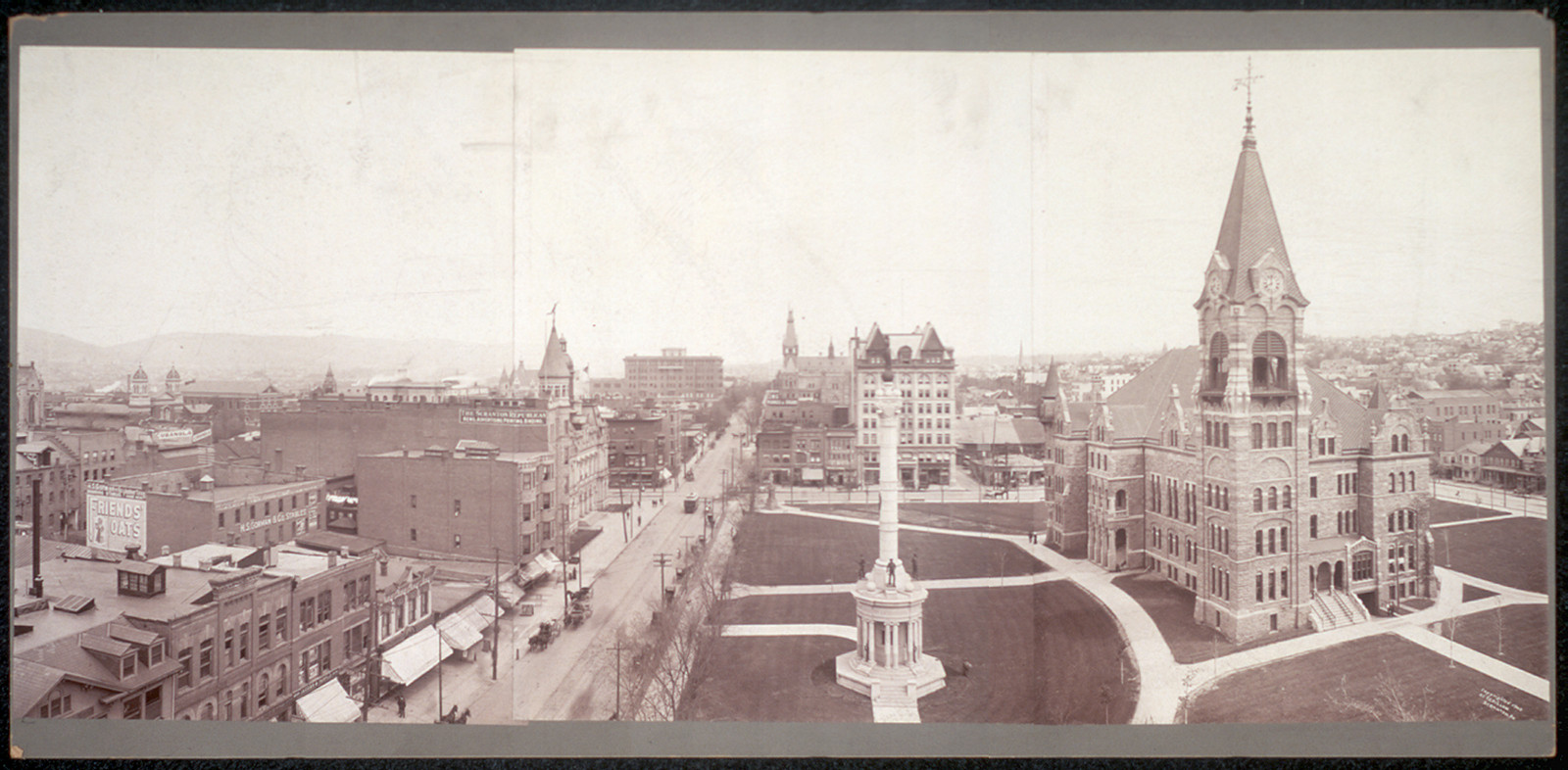 Scranton, from Mears Bldg, Pennsylvania, 1902, 1902 — historic image