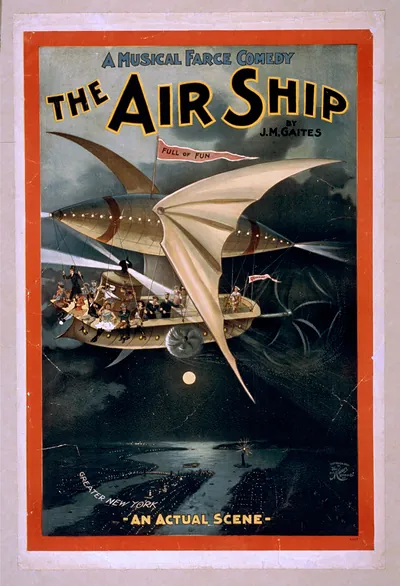 The Air Ship: A Musical Farce Comedy by J.M. Gaites poster