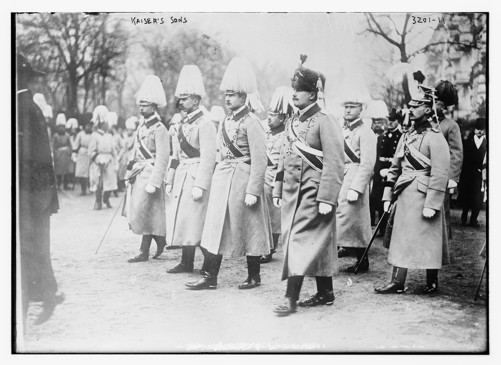 Kaiser's sons, n/a — historic photograph