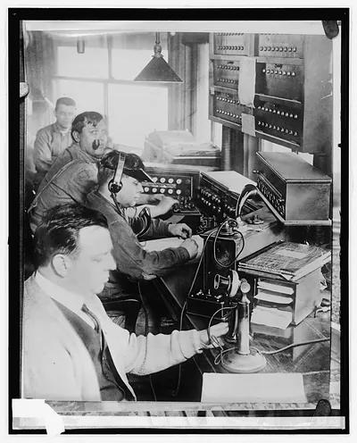 [Telephone/radio operators?]