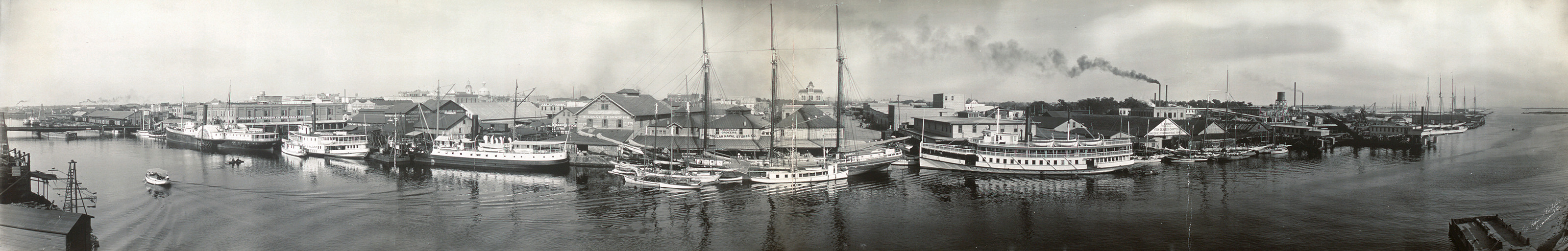 Water front Tampa, Florida, 1909, 1909 — historic image