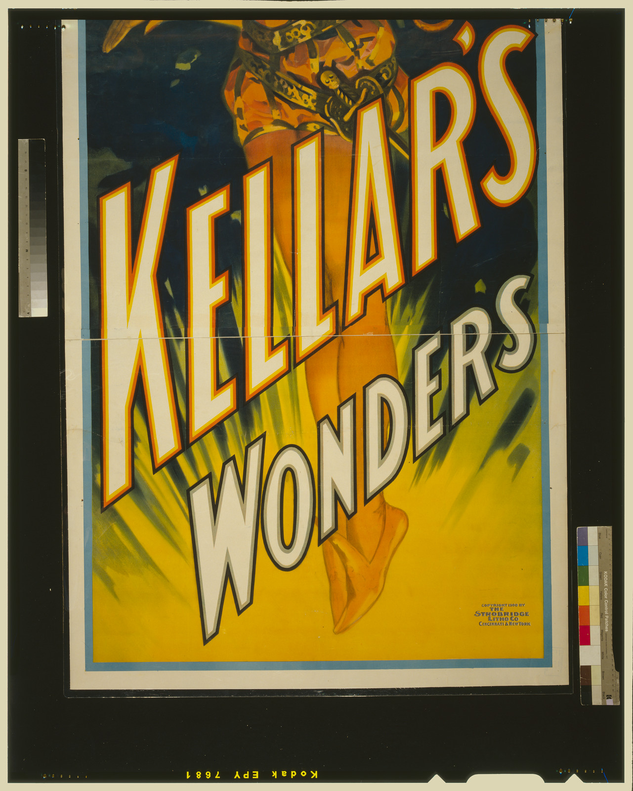 Kellar's wonders, Cincinnati ; New York : Strobridge Litho. Co., c1900. — vintage poster