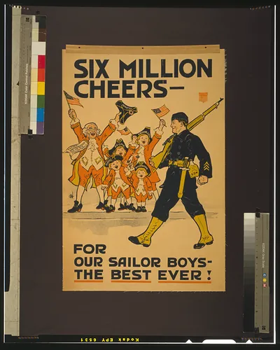 Six million cheers - for our sailor boys - the best ever!