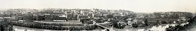 Panoramic view of Lynchburg, Virginia, 1915
