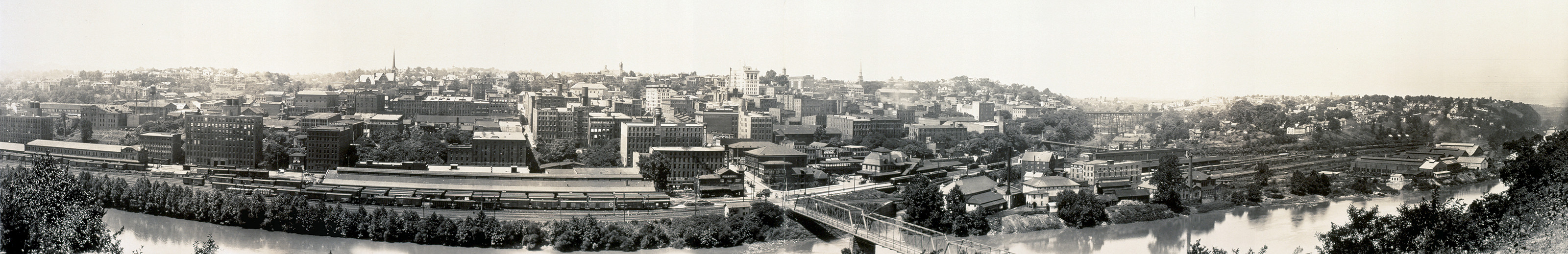 Panoramic view of Lynchburg, Virginia, 1915, 1915 — historic image