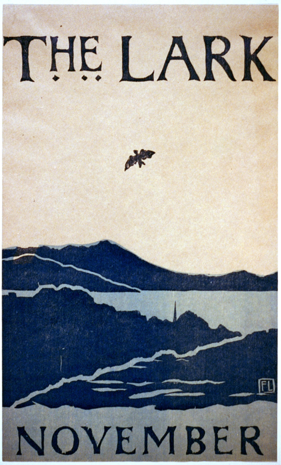 The Lark [for] November / FL, 1895 — vintage poster