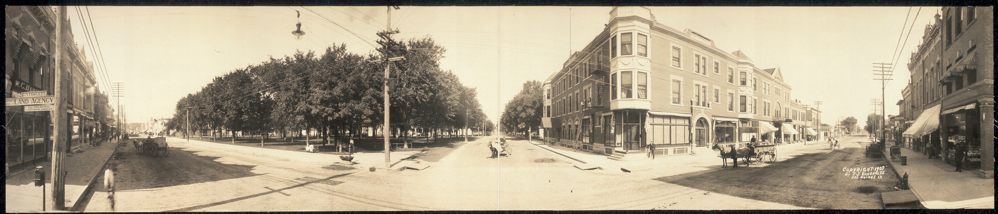 Charles City, Iowa, 1907, 1907 — historic image
