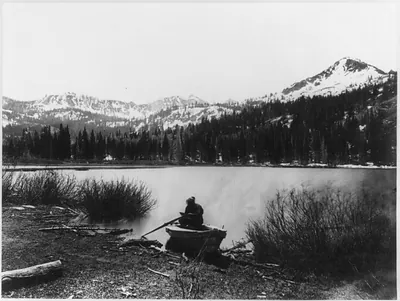 Cottonwood Lake, Utah (Wahsatch) / T. H. O'Sullivan, phot.